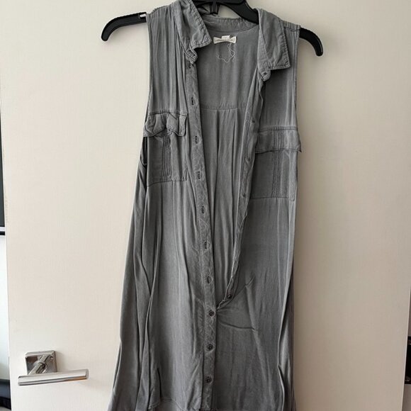 Urban Outfitters silence + noise button down shirt dress - Picture 1 of 3